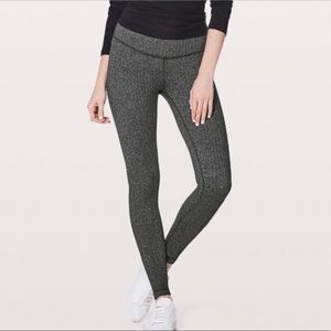lululemon tweed leggings